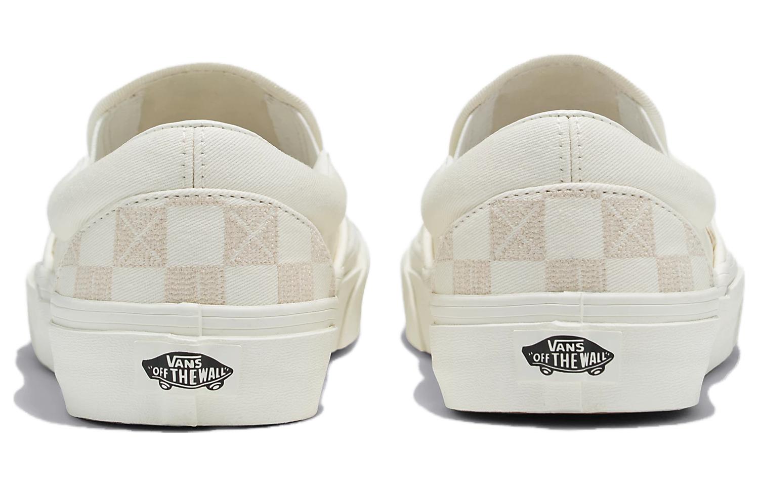 Vans Classic Slip-On Stitch Checkerboard 'Beige' VN000BVZCDA