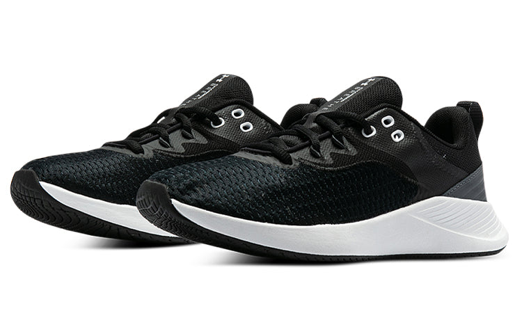 (WMNS) Under Armour Charged Breathe TR 3 Sports Shoes Black 3023705-001