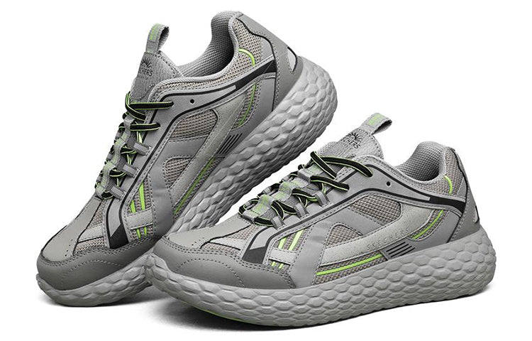 Skechers Monster Emperor Sports Shoes Grey/Green 237141-GRY