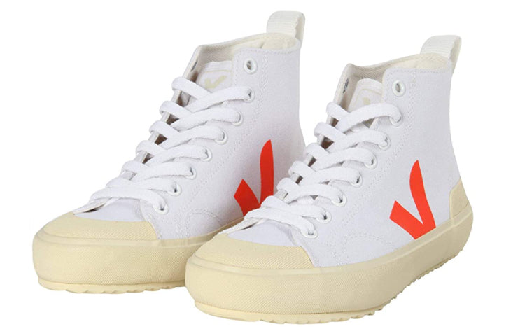 Veja Nova HT Canvas 'White Orange Fluo Butter Sole' NT012163