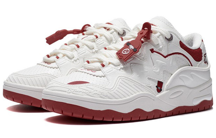 (WMNS) Li-Ning CF The One 'White Red' AGCT386-1