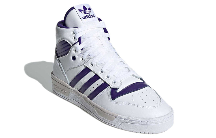 adidas Rivalry High 'White Purple' EE4973
