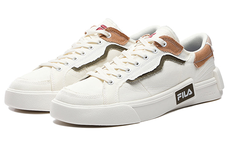 FILA FUSION Pop Skate Shoes 'White Tan' T12M228207FAD