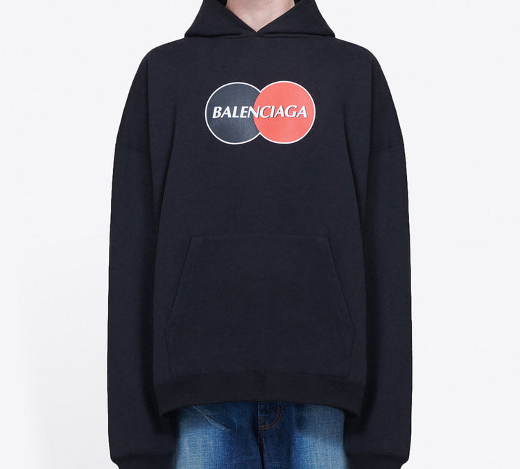 Men's Balenciaga Uniform Plush Loose Classic Black 620973TIV801000