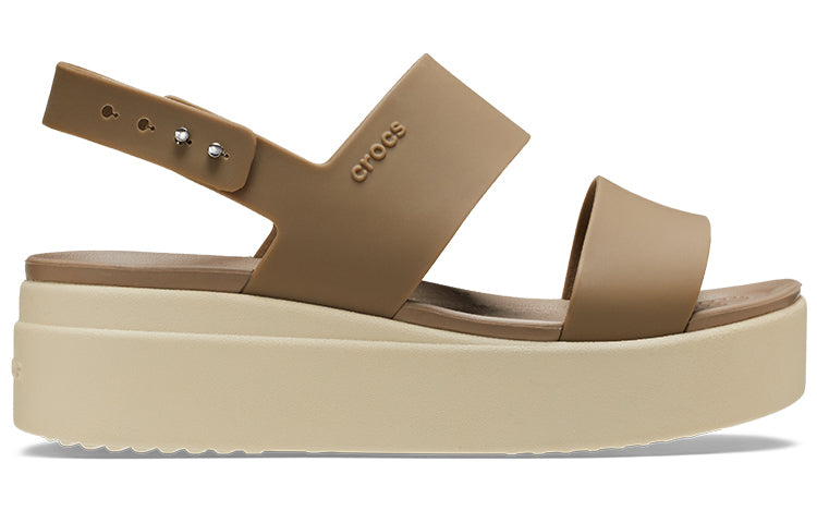 (WMNS) Crocs Brooklyn Low Wedge 206453-2YI