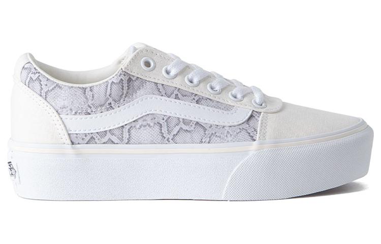 Vans Ward Plataform Low-Top Sneakers White VN0A3TLCA3R