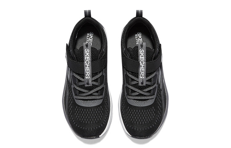 (GS) Skechers Microspec Max 'Black Grey' 403950L-BKCC