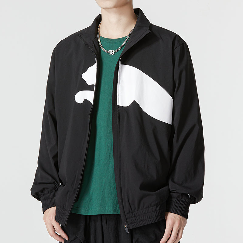 PUMA Training Big Cat Lined Woven Jacket 'Black' 522997-01