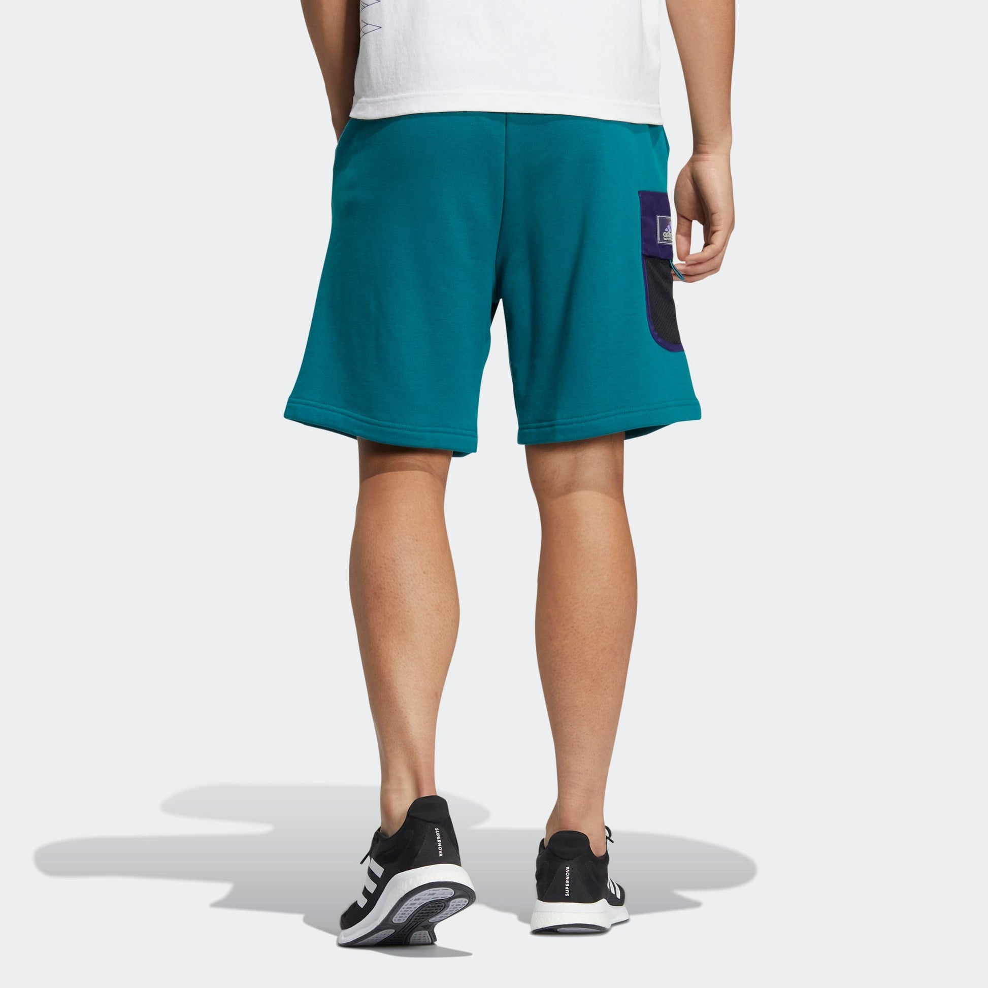 adidas ST Graphic knitted Shorts 'Teal' HE7443