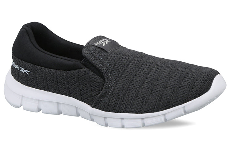 Reebok Walking Leap Slip-Ons 'Black' FW1022