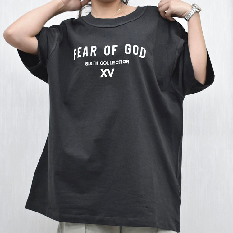 Fear of God Japan limited Alphabet Logo Short Sleeve Unisex Black FOG-SS19-81