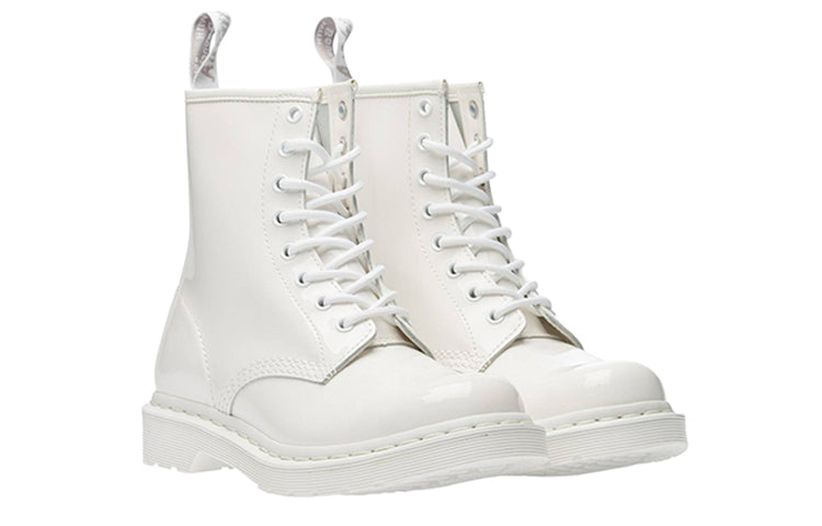 (WMNS) Dr. Martens 1460 Mono Martin Boots White 26728100