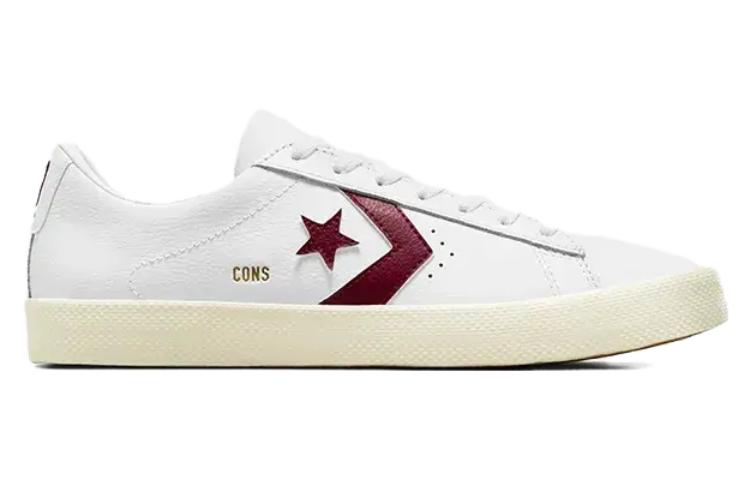 Converse Pro Leather Vulc Pro 'White Deep Bordeaux' A05328C