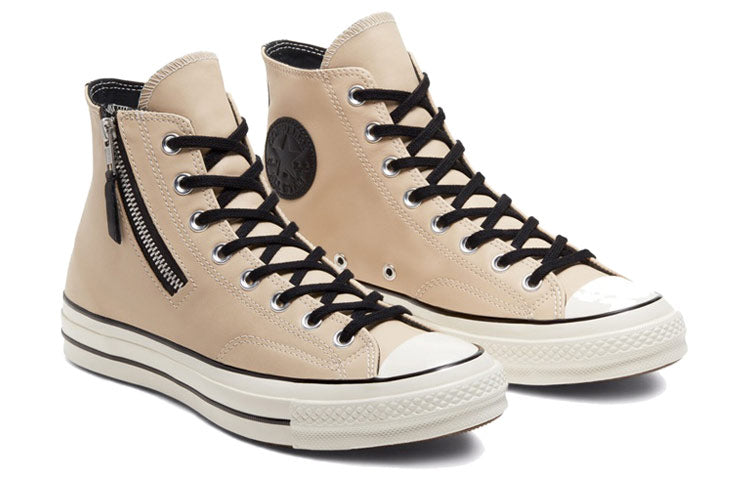 Converse Leather Side Zip Chuck 1970s 166722C