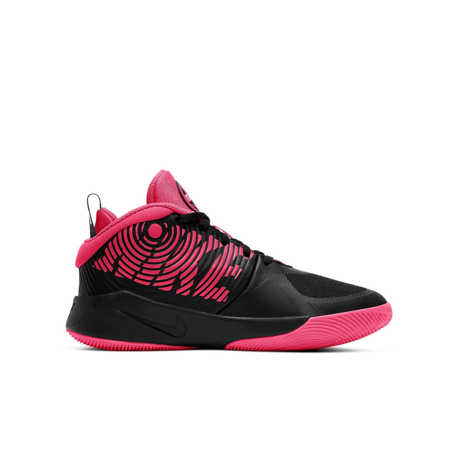 (GS) Nike Team Hustle D 9 Black/Pink AQ4224-002