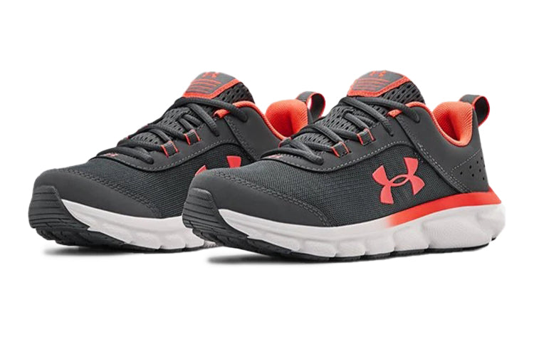 (GS) Under Armour Assert 8 Grey/Orange/White 3022100-106