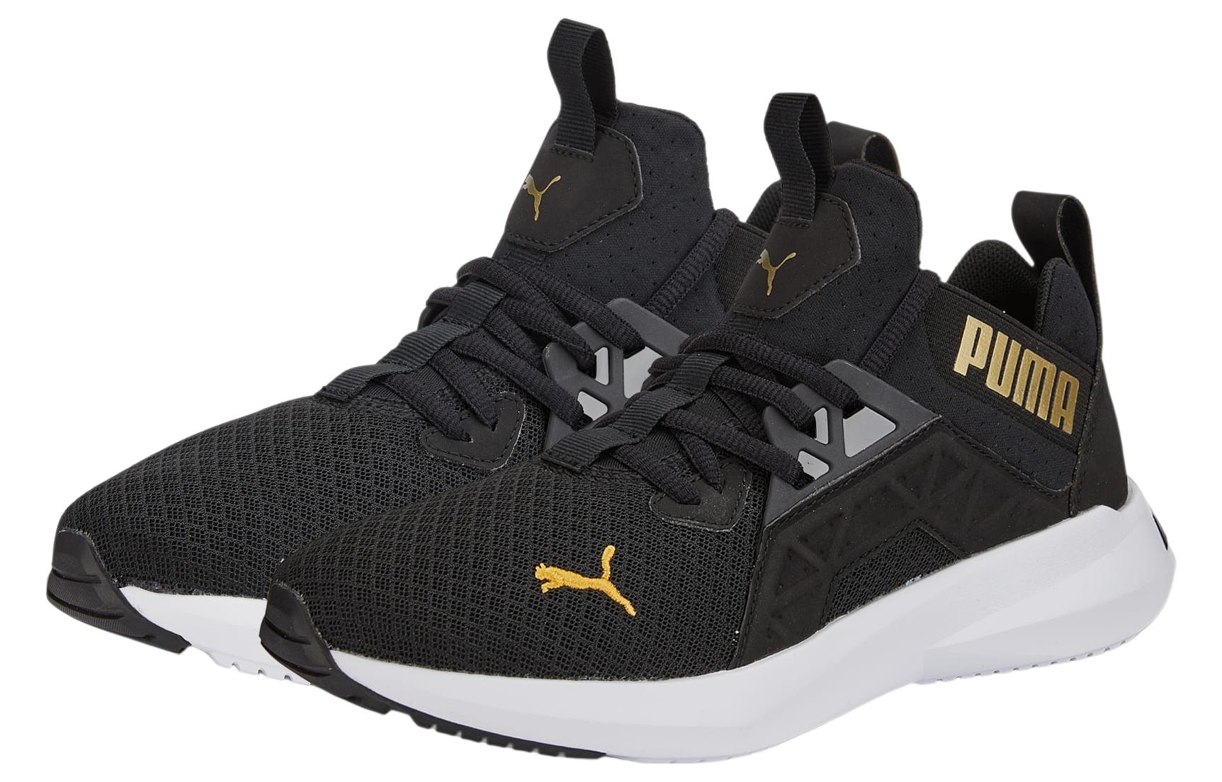 (WMNS) PUMA Softride Enzo NXT 'Black Team Gold' 195235-11