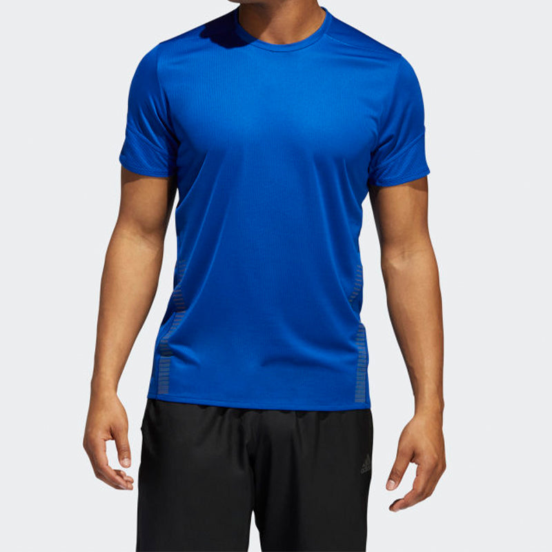adidas 25/7 Rise Up N Run Parley Tee 'Blue' EI6319