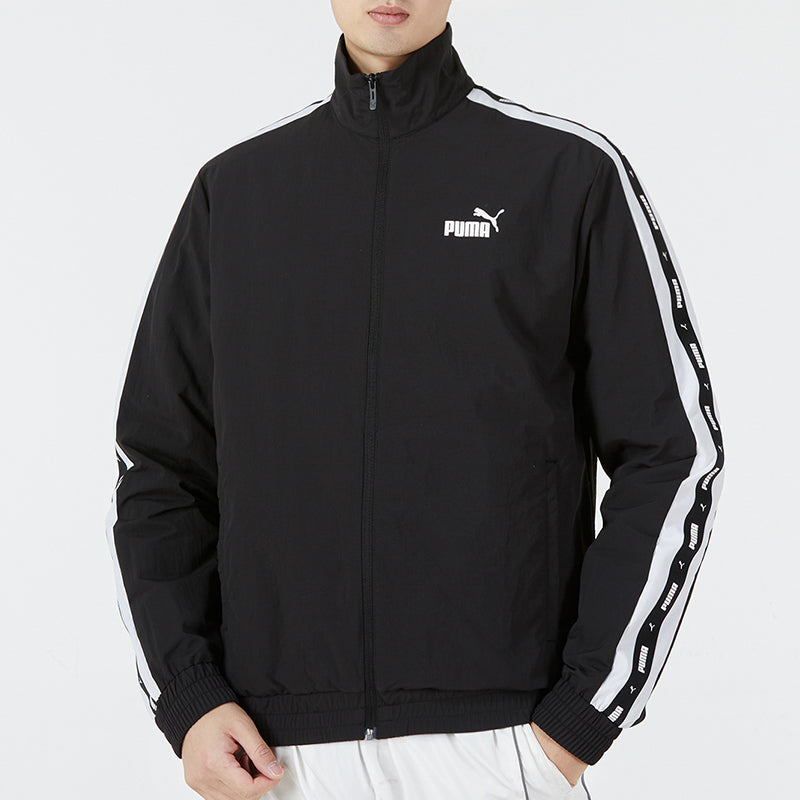 PUMA Blocking Tape Woven Jacket Black 536780-01