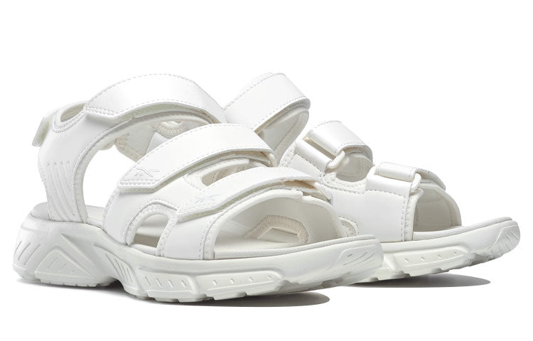 Reebok Hyperium Sandal Velcro Open Toe Flat Heel Sports White Sandals GX7848