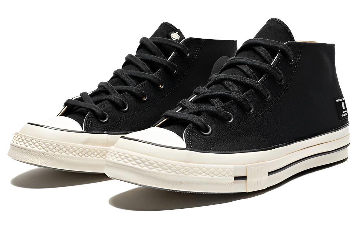 Converse x UNDEFEATED 1970s Mid 'Black White' A00673C