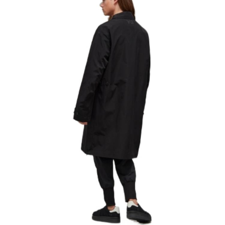 adidas Y-3 Classic Dorico Nylon Car Coat 'Black' HN4328