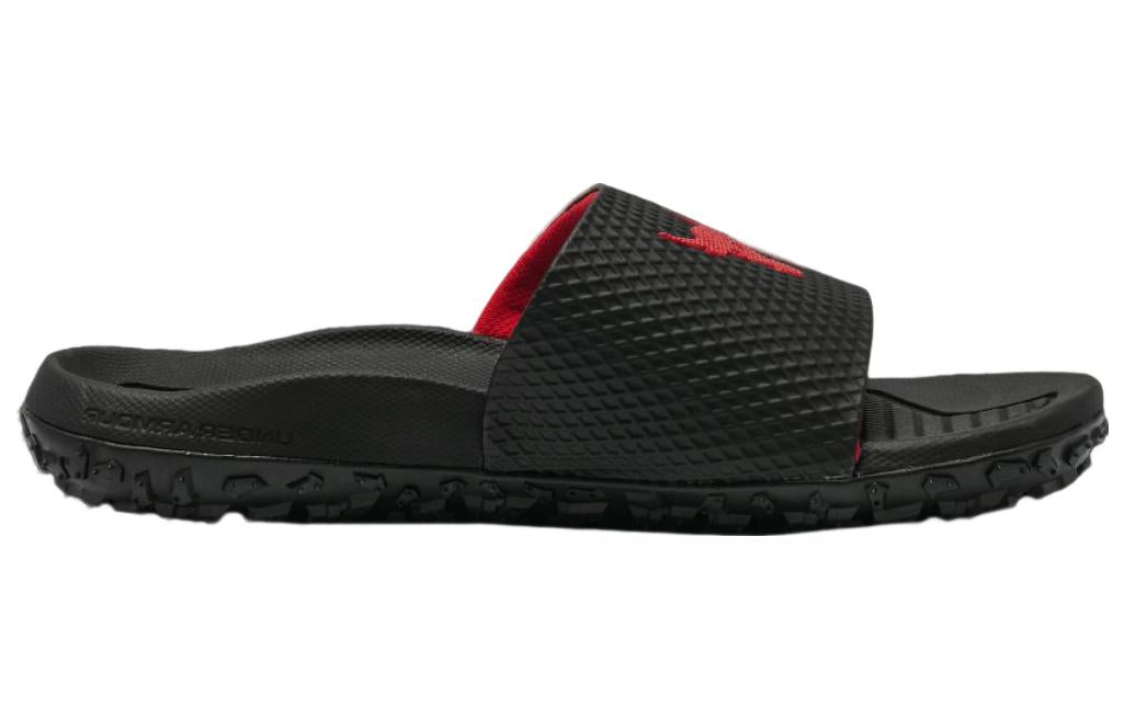 Under Armour Project Rock Slide 'Ultimate Black Stealth Grey' 3025237-002