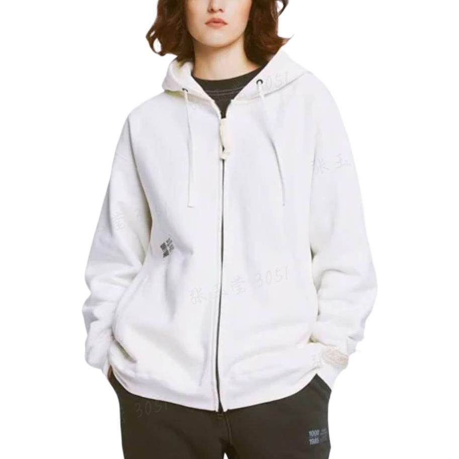 New Balance 1000 Fleece Hoodie Asia Sizing 'White' AMJ25072-SST