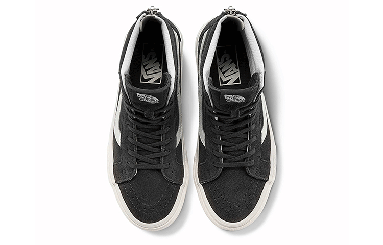 Vans Unisex SK8-High-Top Sneakers Grey Charcoal Grey VN0A5KRCA5R