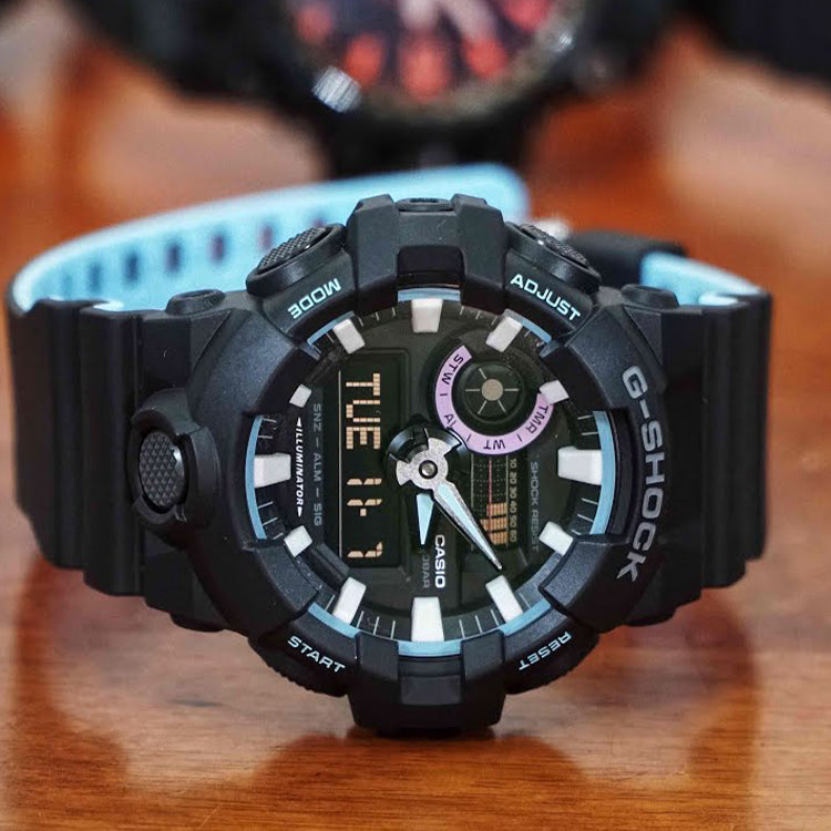 CASIO G-Shock Analog-Digital 'Black' GA-700PC-1AER