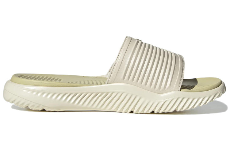 adidas Alphabounce Slide 'Wonder White Sandy Beige Metallic' GY9418