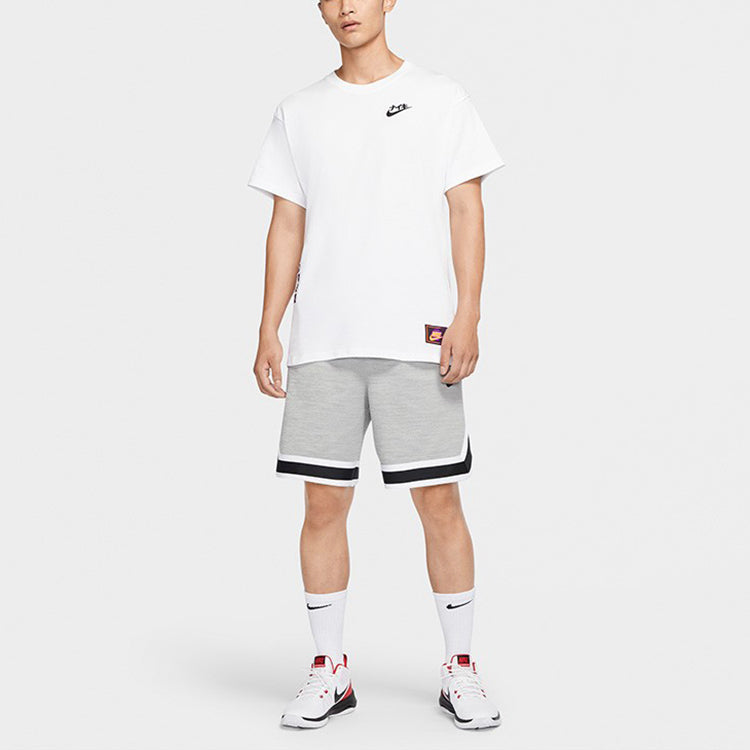 Nike KMA 20 Printing Round Neck Pullover Short Sleeve White CV1088-100