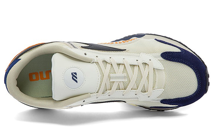 Mizuno LG 70s Baseball 'White Orange' D1GH220503