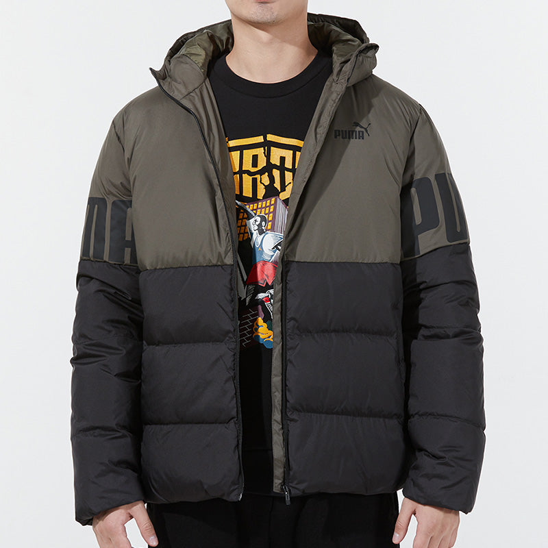 PUMA Full Sleeve Printed Jacket 'Green' 848172-44