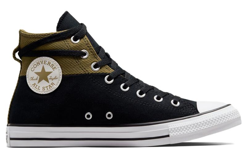 Converse Chuck Taylor All Star High 'Crafted Patchwork - Black Cosmic Turtle' A04512F