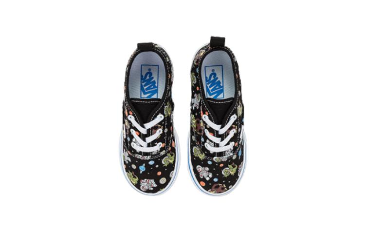 (TD) Vans Authentic Elastic Lace 'Black Multi' VN0A4BUYY61