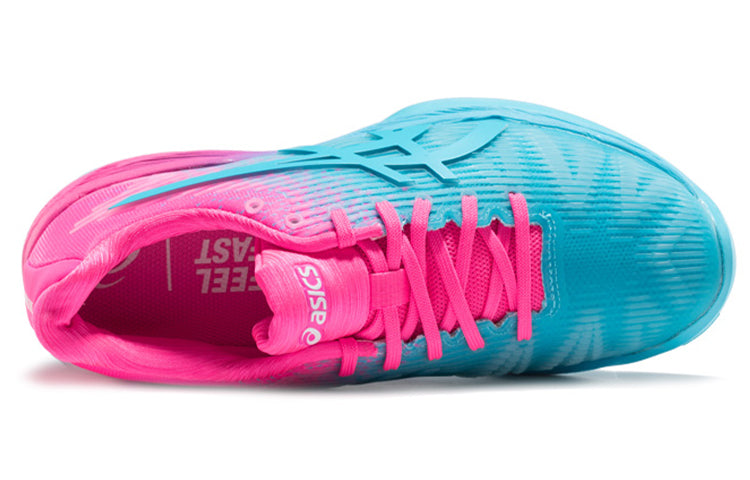 (WMNS) ASICS Gel-Solution Speed FF L.E. Running Shoes 'Blue Pink' 1042A024-400