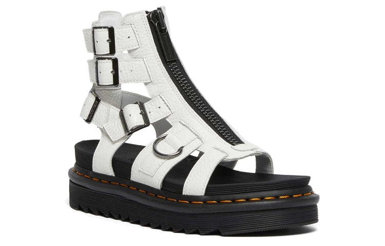 (WMNS) Dr. Martens Olson Sandals White 26561100