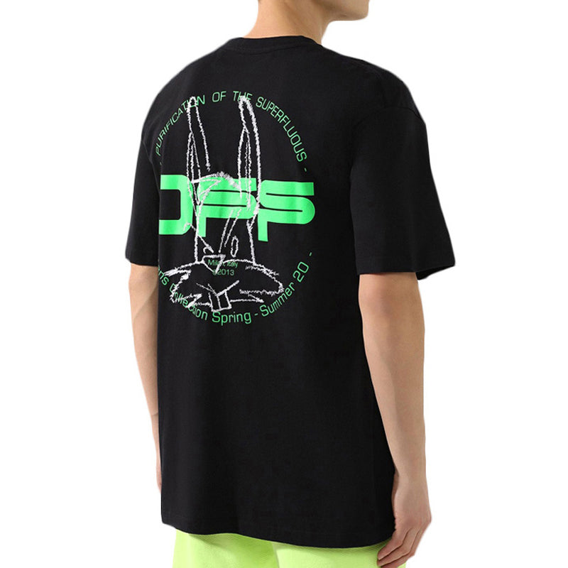 Off-White SS21 Printing Short Sleeve Black 0MAA038R201850081045