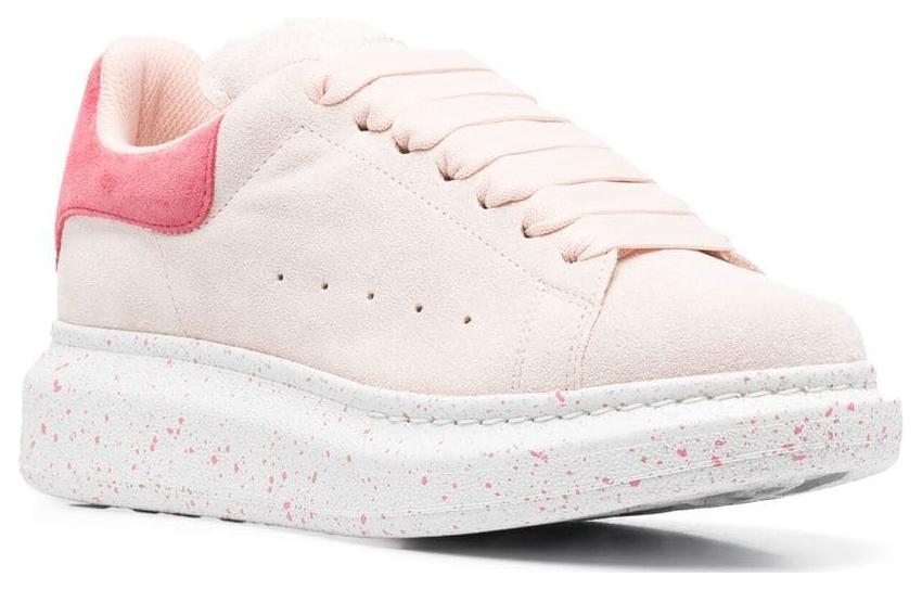 (WMNS) Alexander McQueen Larry Oversized Low-Top Sneakers 'Pink White' 708067WIA5D6822