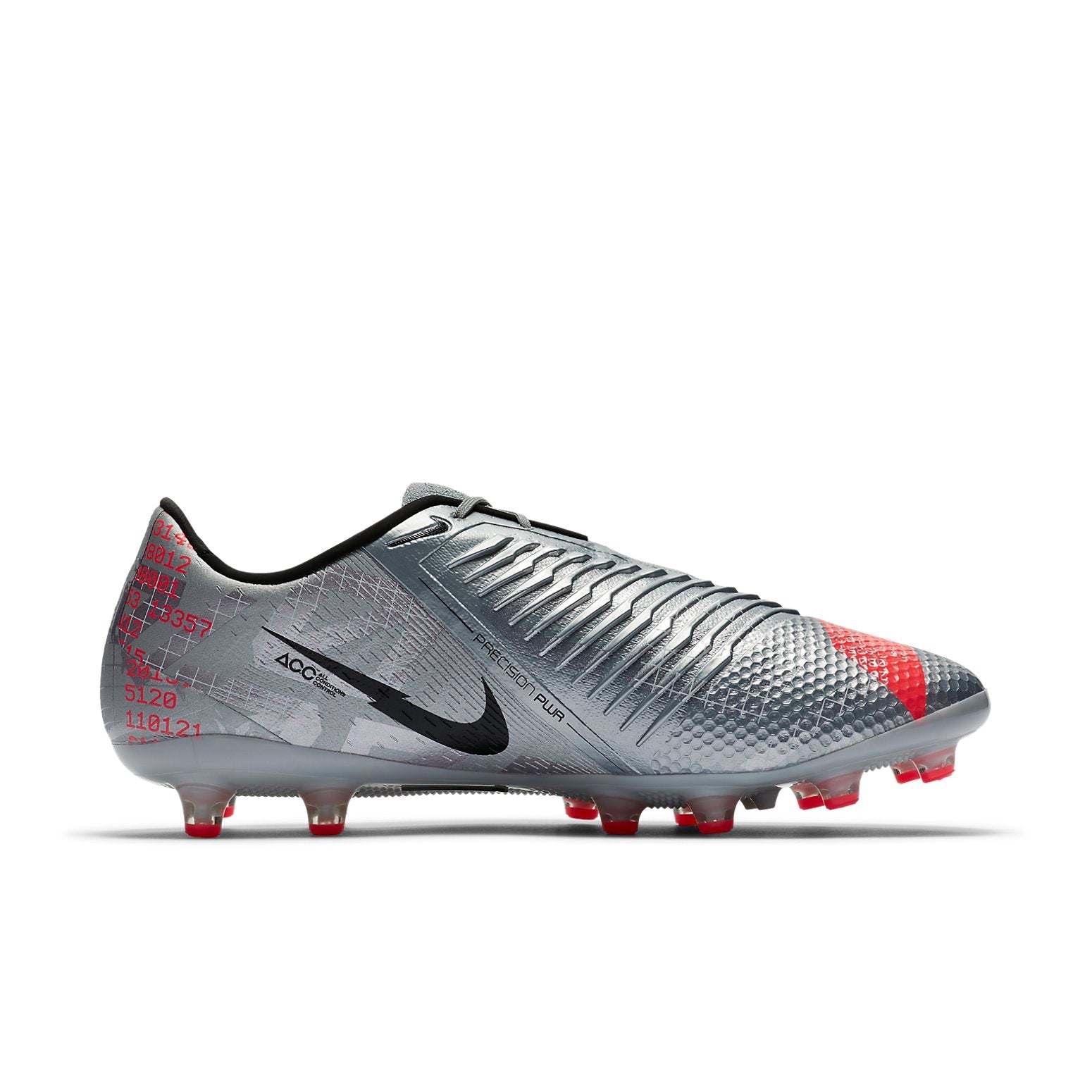 Nike Phantom Venom Elite AG Pro 'Metallic Bomber Grey Laser Crimson' AO0576-906