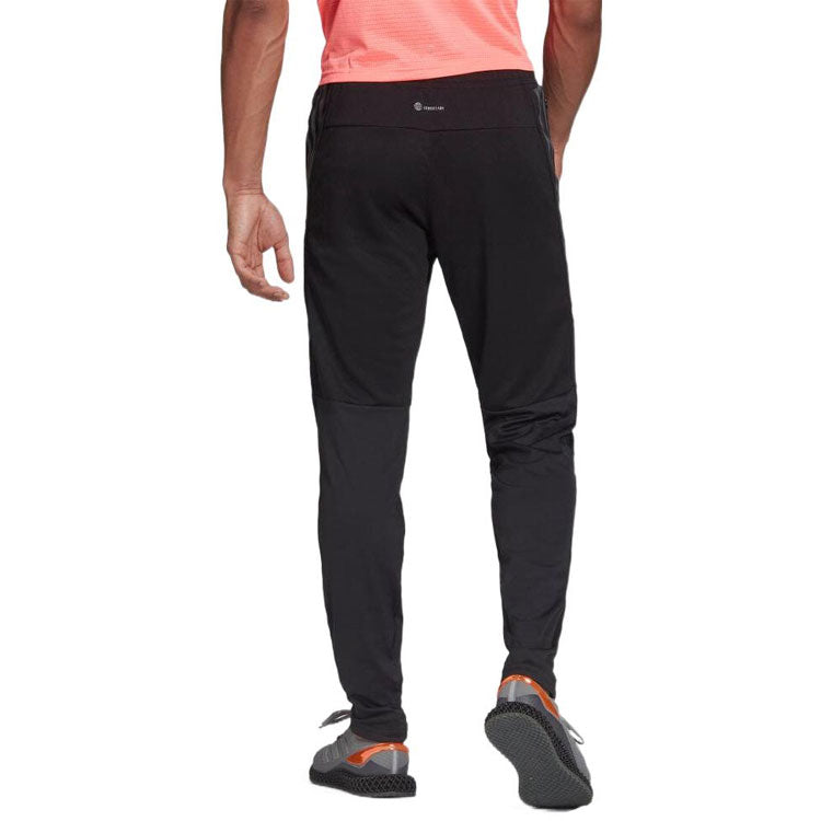 Men's adidas Logo Stripe Printing Casual Sports Pants/Trousers/Joggers Black HE2470