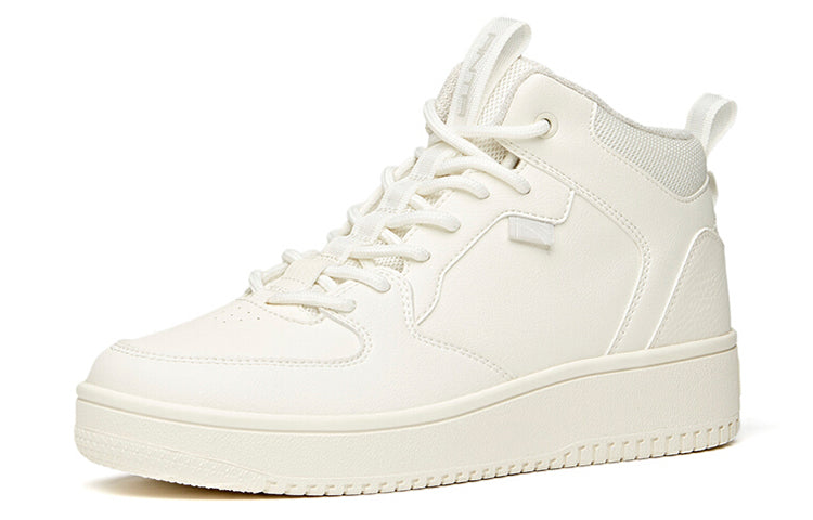 (WMNS) ANTA Life Series Sneakers High 'White' 922118026-1