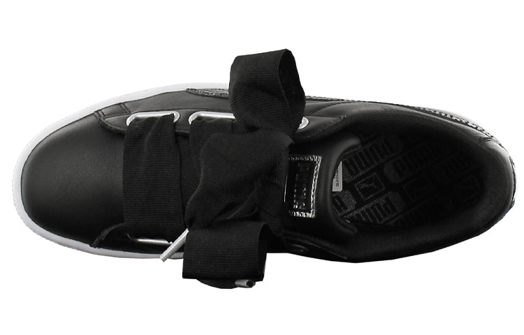 (WMNS) PUMA Basket Heart Oceanaire 'Black' 366443-01