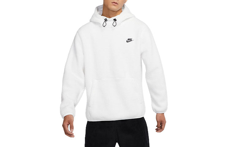 Nike Sportswear Sport Casual Sports Breathable Fleece Pullover 'White' DD5014-100