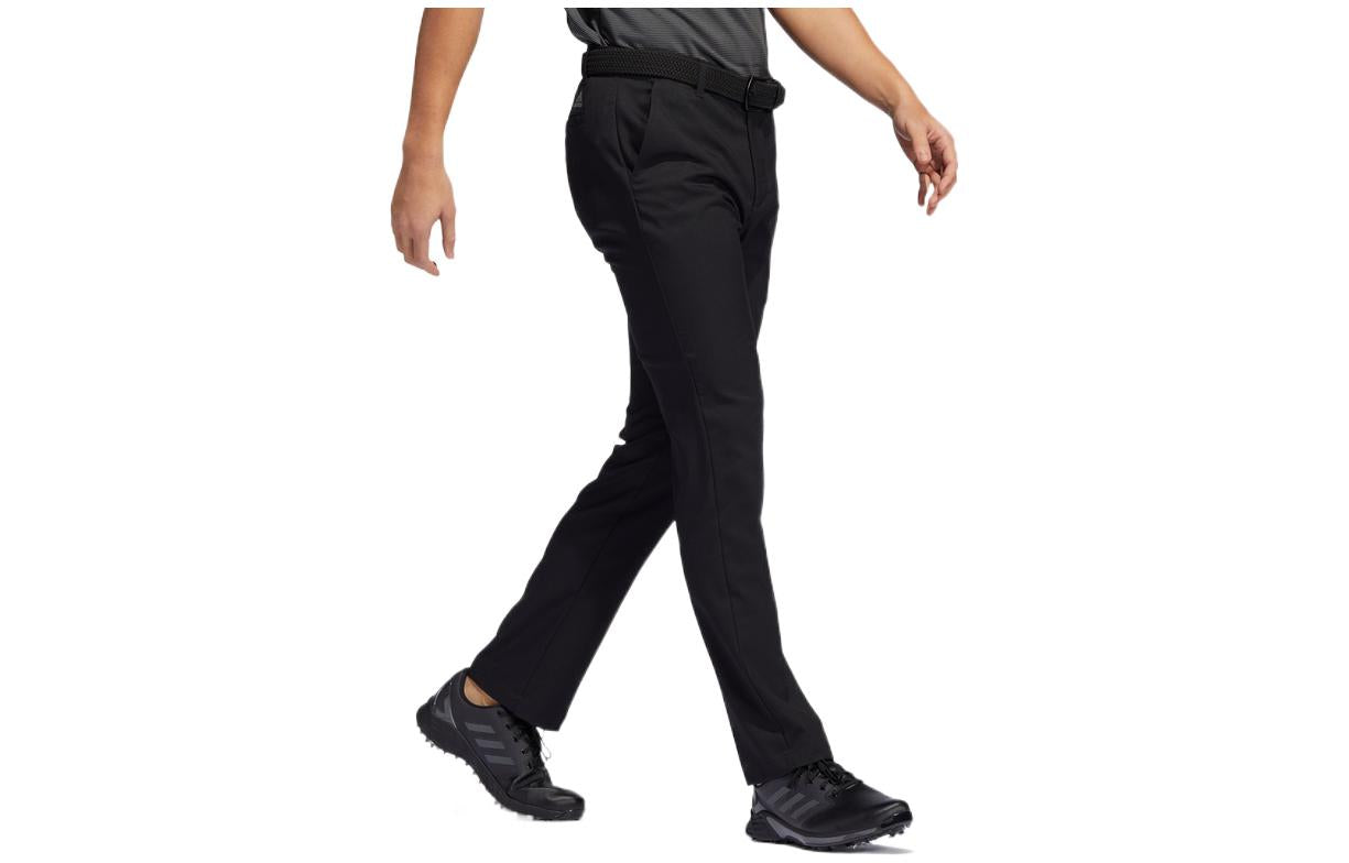 adidas mid waist Golf Athleisure Casual Sports Pants Black HA9139