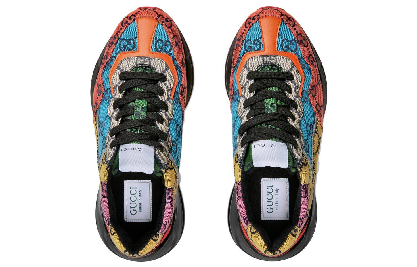 (WMNS) Gucci Rhyton 'Multicolor Monogram' 663681-2UZK0-7072