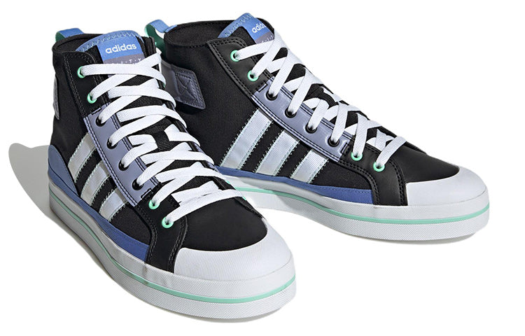 adidas Neo City Canvas 'Black Blue' HQ4619