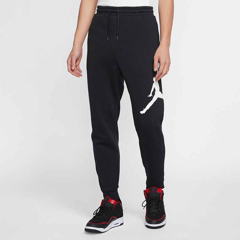 Air Jordan Jumpman Fleece Casual Long Pants Black DA6804-010