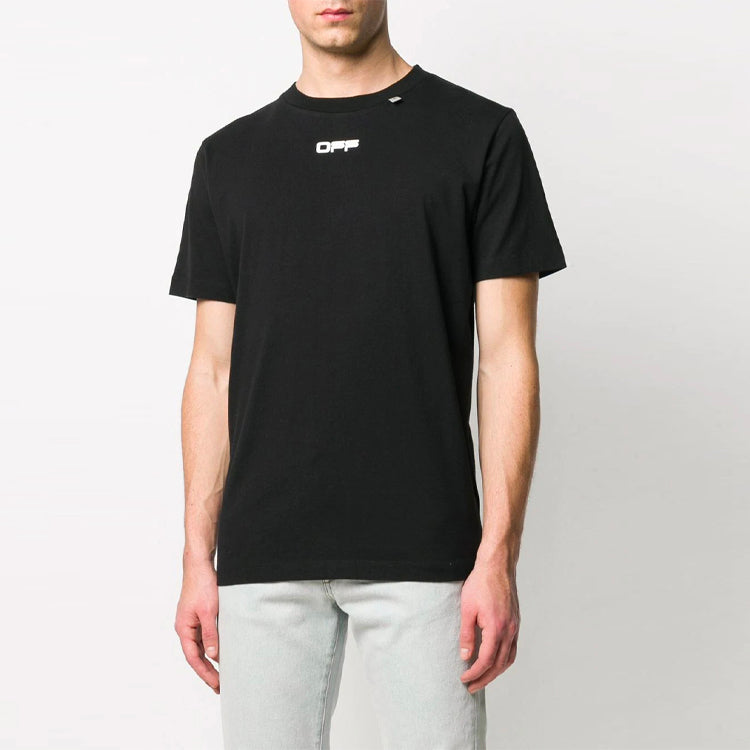 Off-White SS20 Caravaggio Square Print Slim-Fit OMAA027S201850051088
